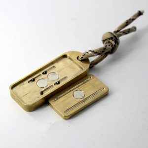 Solid Brass Fidget Toy Slider