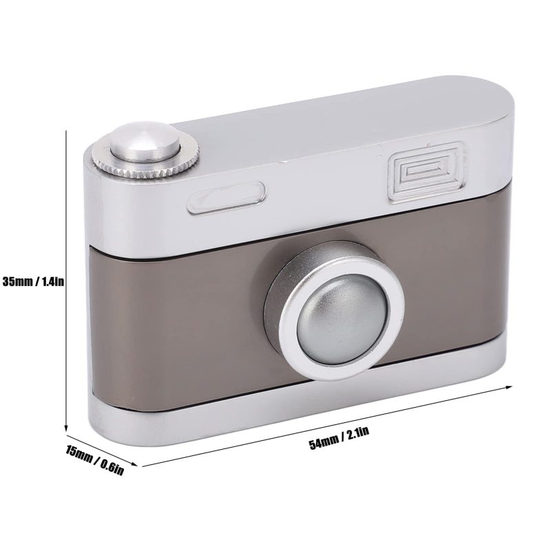 Magnetic Metal Camera Fidget Slider Fidget Clicker Toy size